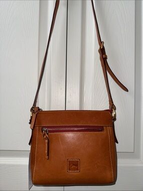 Dooney & Bourke Tan Leather Crossbody